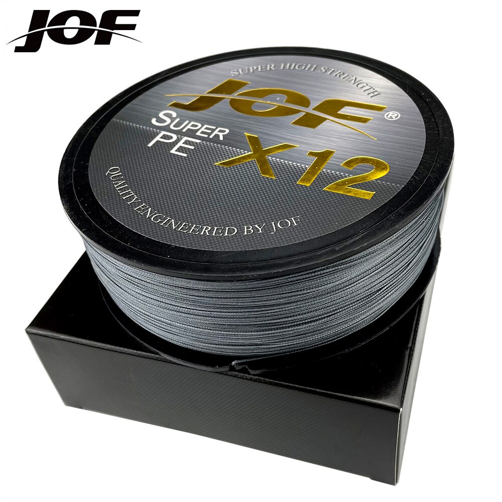 Cuộn Dây Câu Cá Bện Sợi pe 500m 300m 100m 12 Sợi 25-92lb