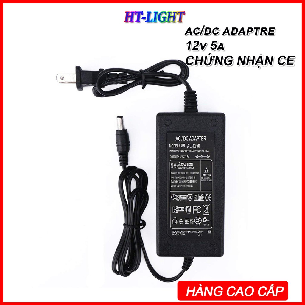 Nguồn Adapter 5A, 3A adapter - Hàng Cao Cấp - Kèm thẻ bảo hành
