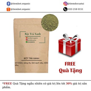 Bột Trà Xanh Nguyên Chất Sáng Da Handmade