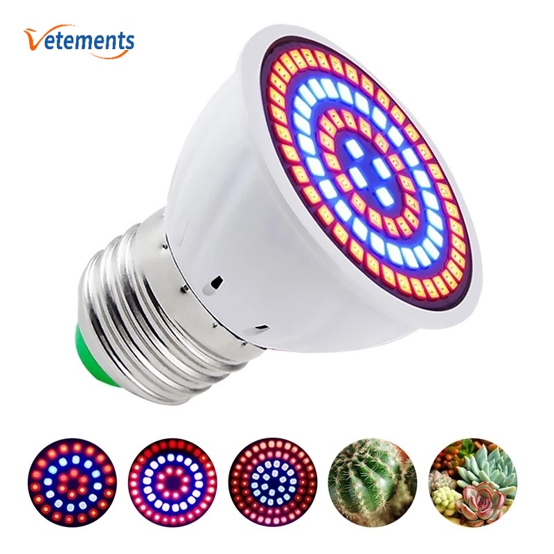 Bóng Đèn Led Chiếu Sáng Trồng Cây E27 E14 220V