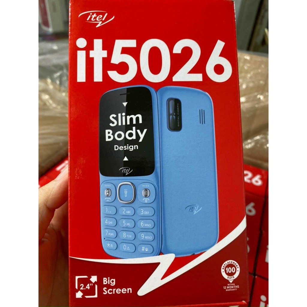 Điện thoại itel it5026 mới Fullbox - Bảo hành chính hãng 12 tháng
