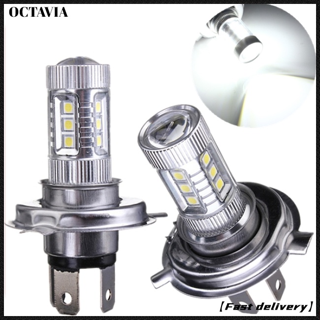 Bộ bóng đèn pha LED AT H4 80w 4000lm 6000K-6500K siêu sáng với thấu kính chuyên dụng cho ô tô