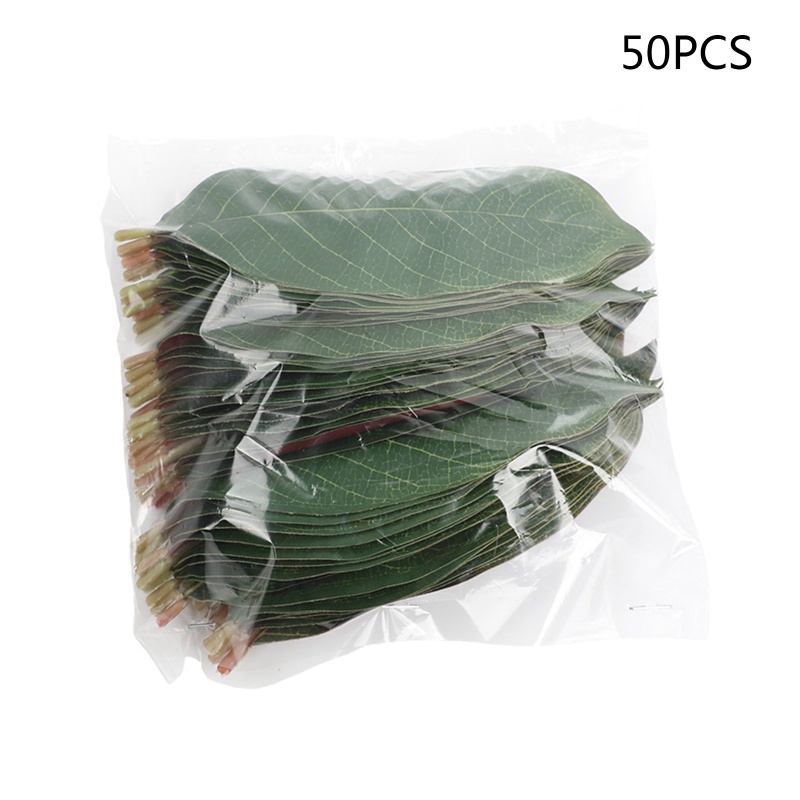 Nhánh Lá Giả Bằng Lụa Dùng Trang Trí Tiệc Cưới Diy