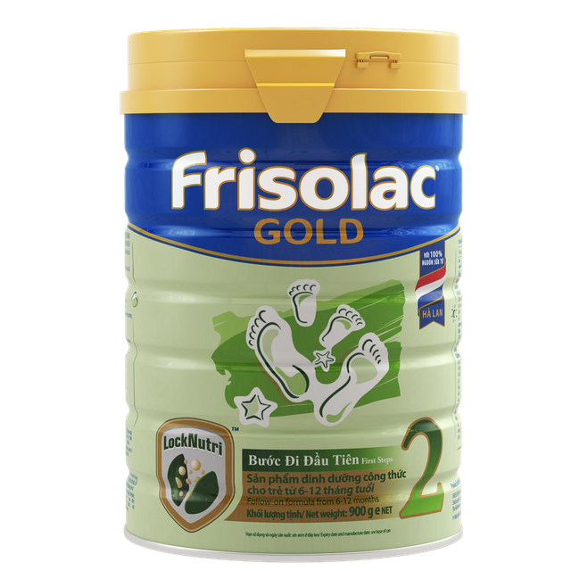 Sữa Bột Frisolac Gold 2 900g