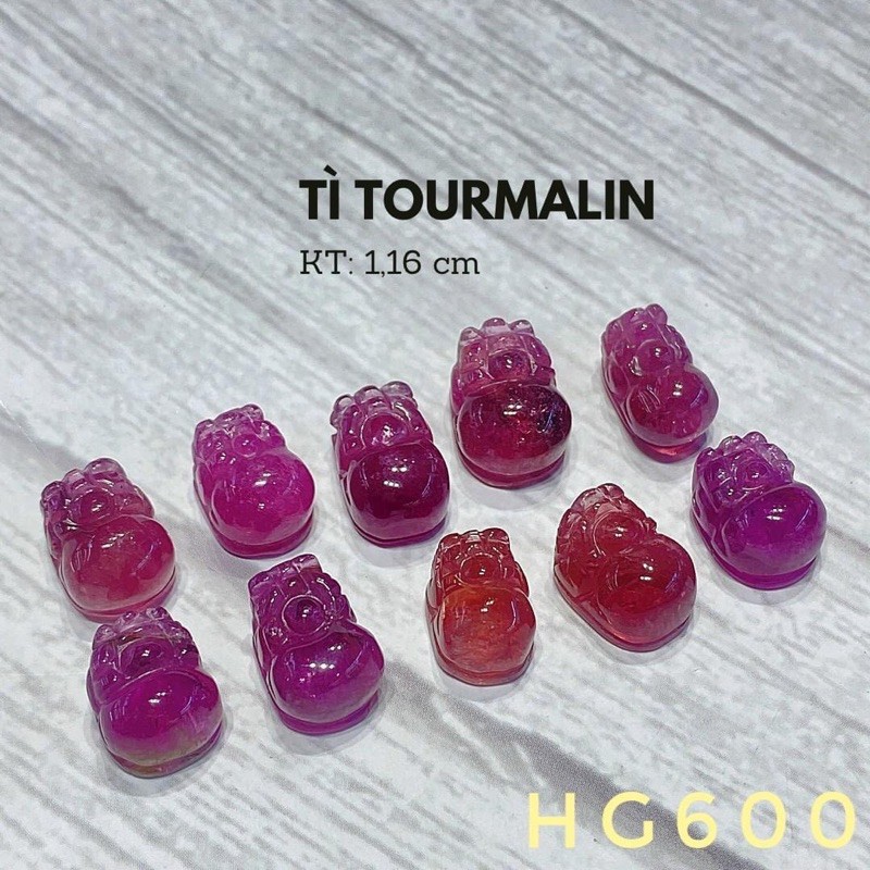 tỳ hưu thiên lộc đá tourmaline