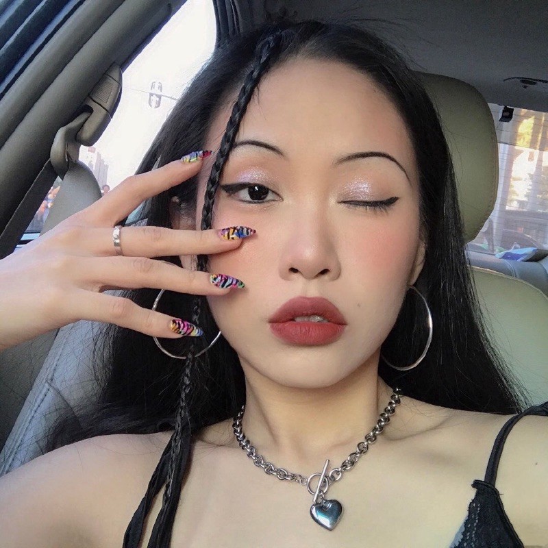 Vòng cổ/ Dây chuyền choker mặt trái tim sành điệu cho nữ