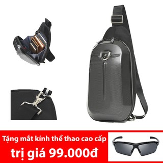 Túi đeo chéo cao cấp - Khuyến mãi tặng Kính thể thao cao cấp