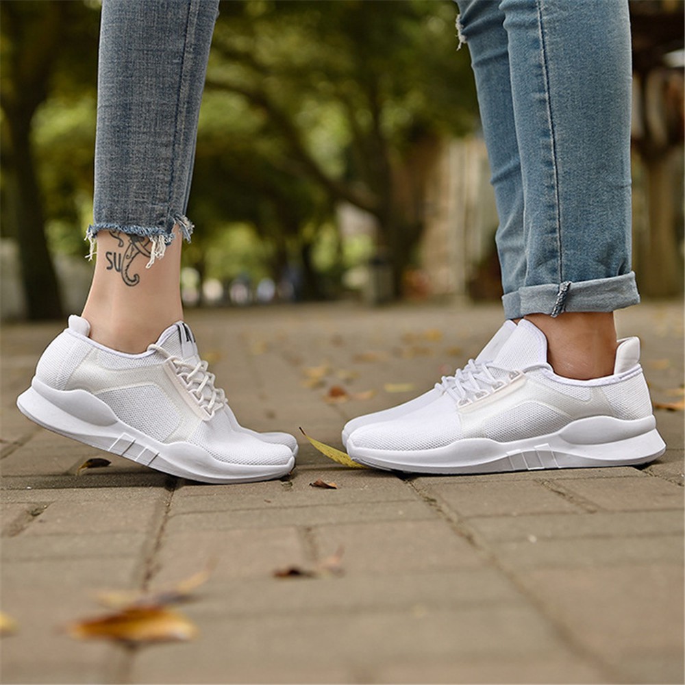 Giày sneaker nam nữ ( đen trắng)