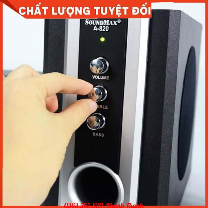 Loa 2.1 SOUNDMAX A820 Chính hãng - Bảo hành 12 tháng