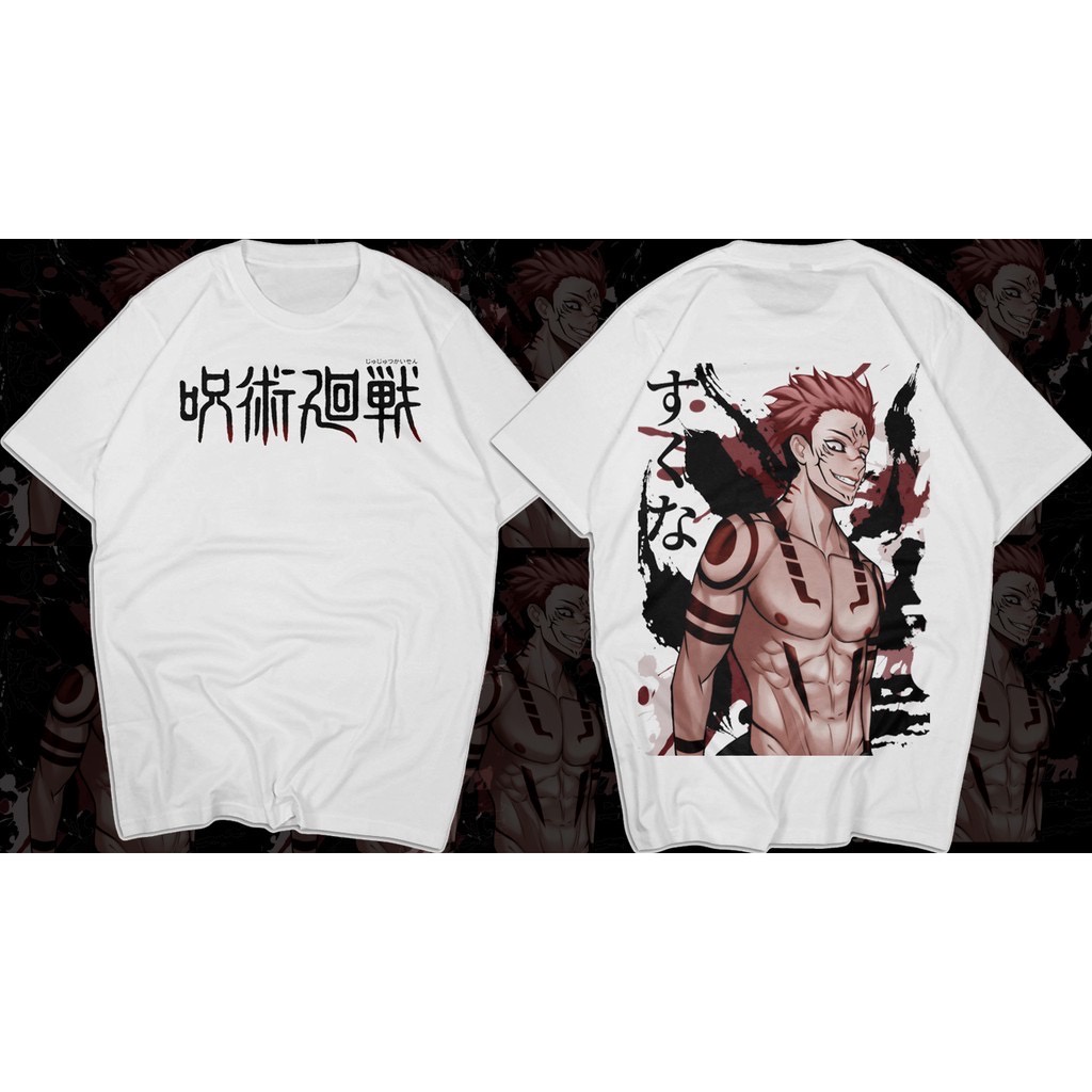 Áo phông tay lỡ phom rộng diemhang2k11, áo thun nam nữ unisex oversize Ulzzang Unisex Jujutsu kaisen anime N66