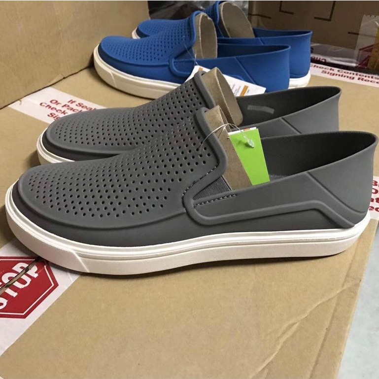 GIÀY CROCS CITILANE ROKA SLIP ON XUẤT XỊN CHO NAM - Đi mưa, đi suối nhẹ mát chống trượt