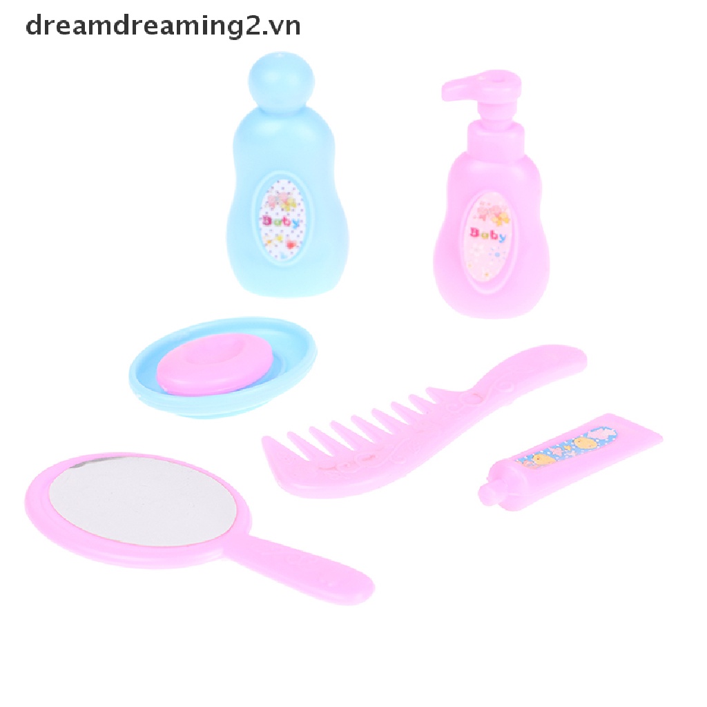 Bàn Chải Đánh Răng Mini 1 / 6 1 / 12 Cho Búp Bê