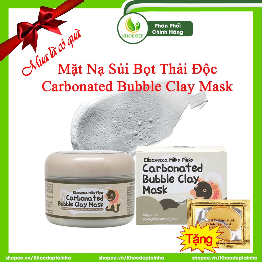 [ CHÍNH HÃNG ] Mặt Nạ Sủi Bọt Thải Độc CARBONATED BUBBLE CLAY MASK 100g