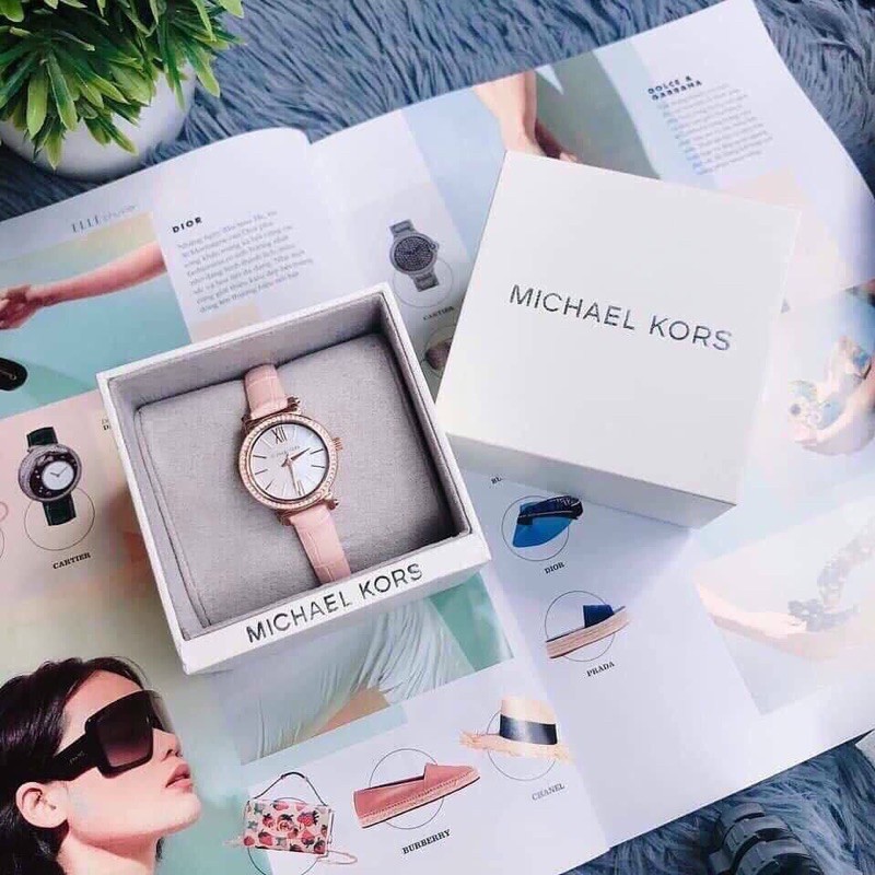 Đồng hồ nữ dây da MICHAEL KORS MK2715