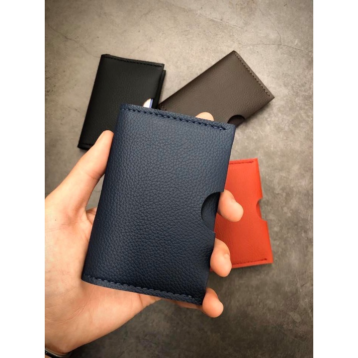 Ví da Mini nam nữ đều dùng được. Đựng thẻ ngân hàng, card visit, tiền.. nhỏ gọn, thời trang