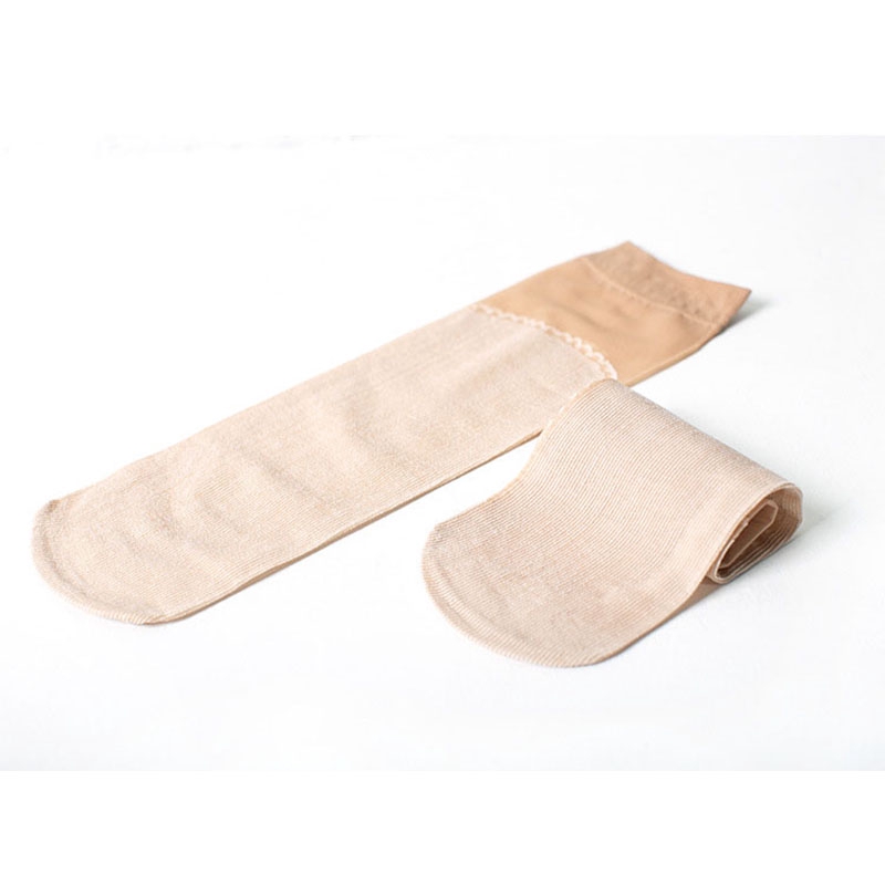 10 Pairs Summer Thin Velvet Silk Transparent Ankle Socks High Quality Women Socks Cotton Sole Non-slip Elastic Female Hosiery