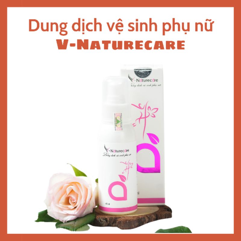 Hàng Cao Cấp Dung Dịch Vệ Sinh Phụ Nữ V-Naturecare Se Khít Hồng Tươi Thoáng Mát, chồng mê hít hà