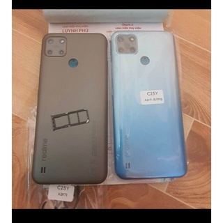 Vỏ realme C25Y có khay sim kính camera bao test