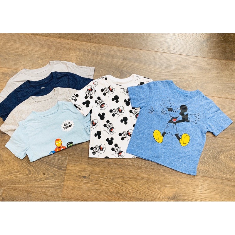 Áo xd disney bé trai size 2-7T