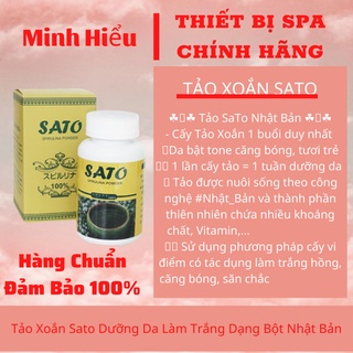 Tảo sato dưỡng da làm trắng dạng bột nhật bản