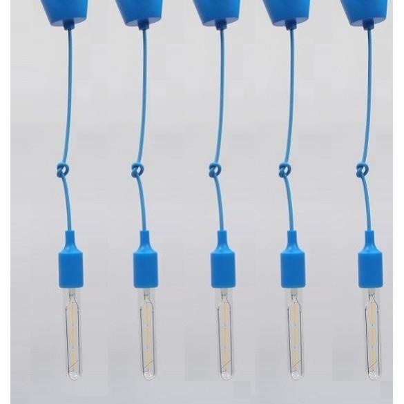 Bộ 5 dây đèn thả trang trí bóng đèn Led Edison T185 4W
