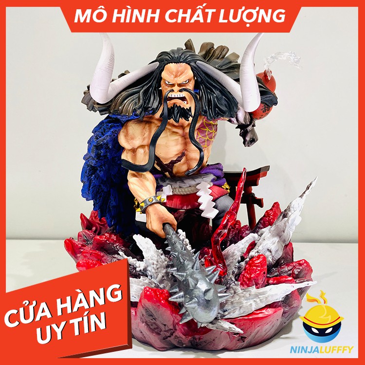 Mô Hình Kaido Bách Thú Vung Chùy Trong One Piece - Tượng Figure Kaido G5 Cao 20cm - NINJALUFFY [ẢNH SHOP CHỤP]