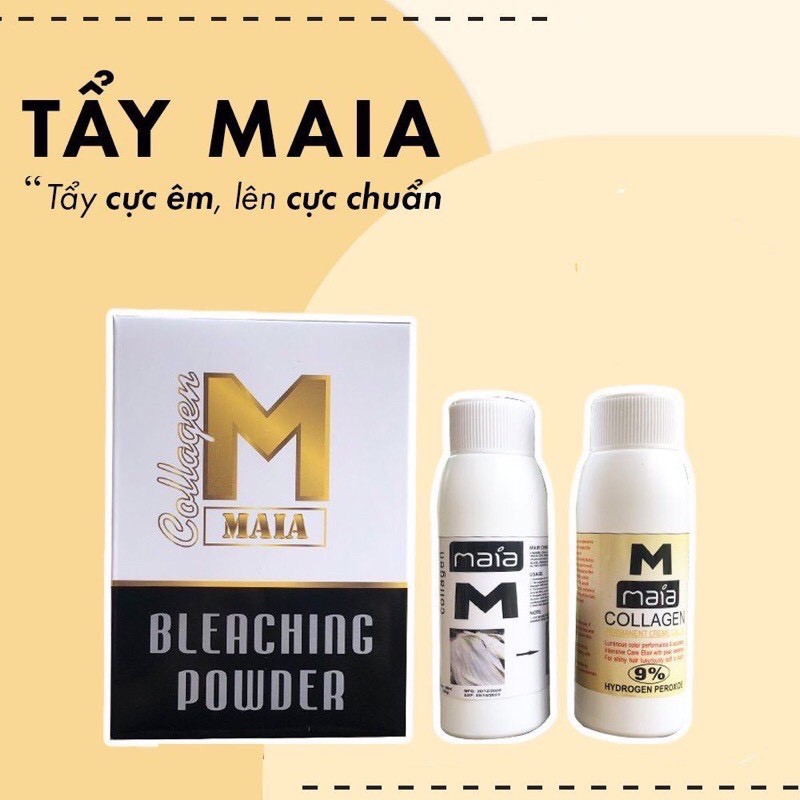 Tẩy tóc MAIA BLEACHING POWDER COLLAGEN - Tẩy cực êm, lên cực chuẩn - Chenglovehairs, Chenglovehair, Chengloveshair | BigBuy360 - bigbuy360.vn