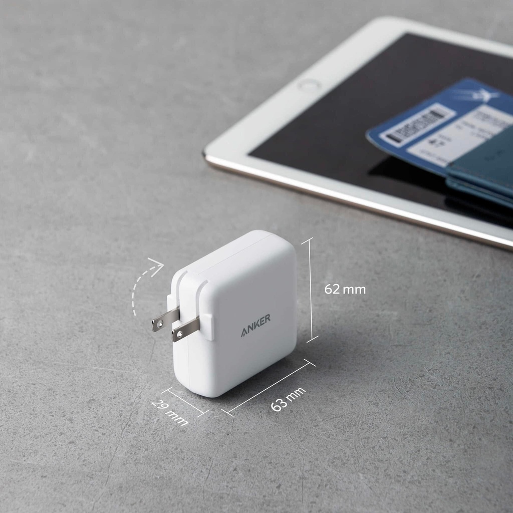 Sạc Anker PowerPort III Duo 40W - 2 USB_C