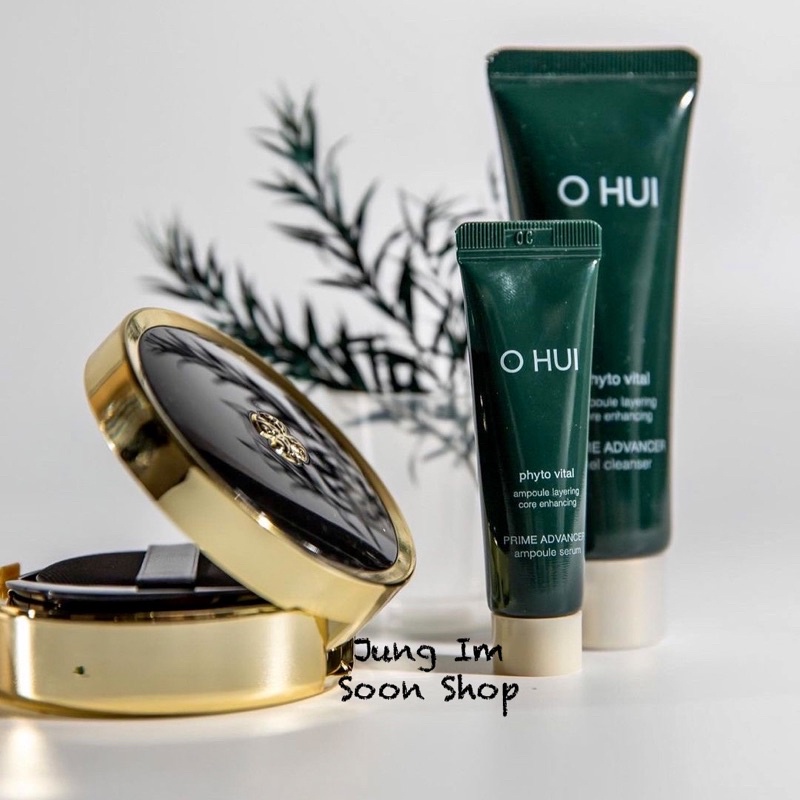 Sét Phấn Nước OHUI Ultimate Cover Cushion Special Set