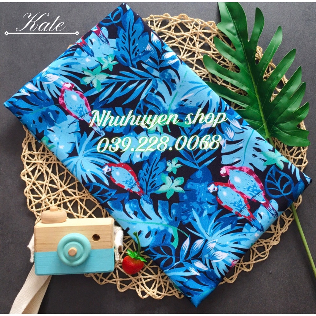 (chất kate thái 1 - kho HCM) bộ xanh vẹt đi biển, team - bộ hoa quả, trái cây big size - chuyên sỉ lẻ - nhuhuyen shop