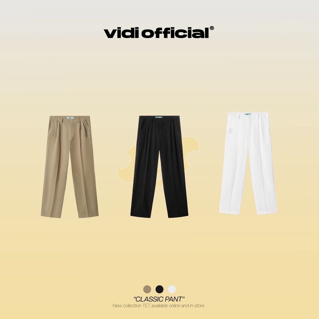 CLASSIC PANT ( QUẦN TÂY ỐNG SUÔNG)