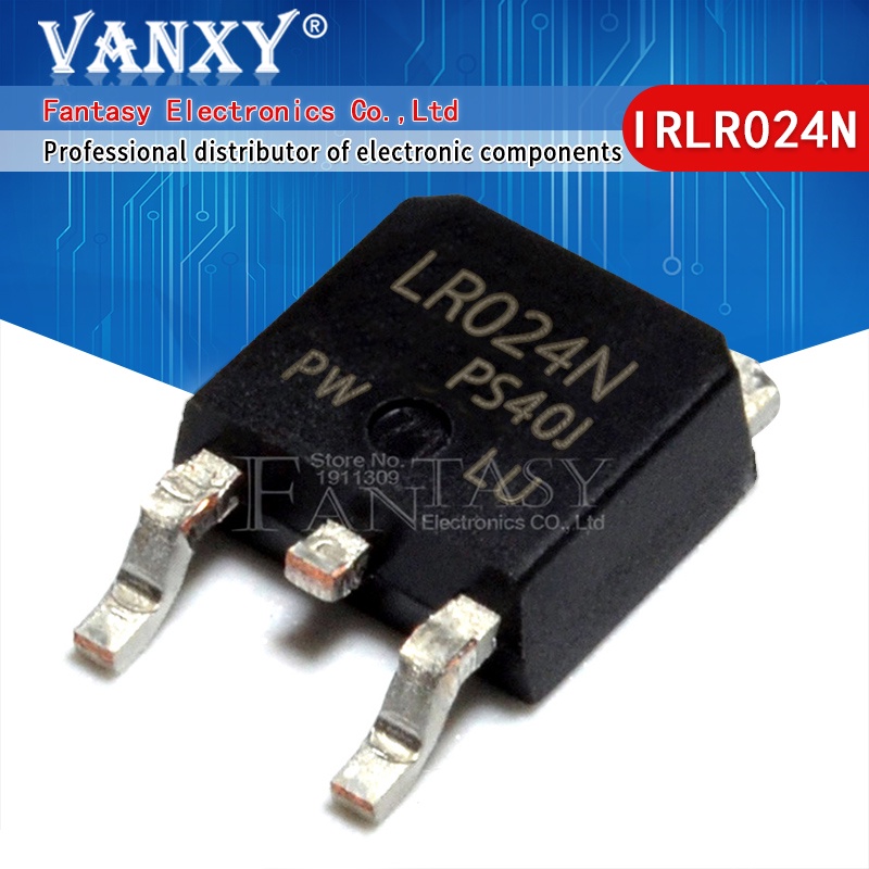 Bộ 10 Linh Kiện Điện Tử Irlr024Rbf TO252 IRLR024N TO-252 LR024N IRLR024