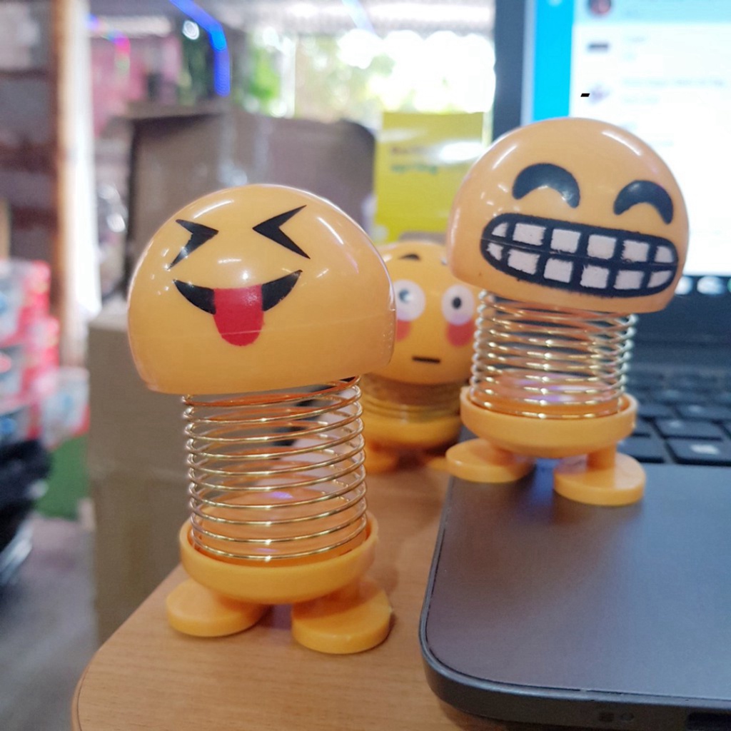 Combo 5 con Emoji hàng loại 1 lò xo mạ kẽm nhún tốt