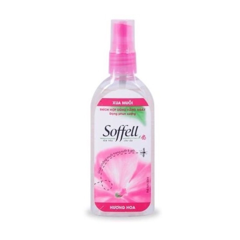 XỊT CHỐNG MUỖI SOFFELL 80ml