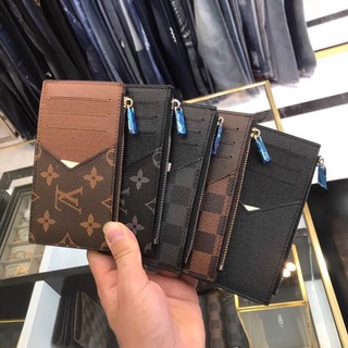 ví da L V đựng thẻ[chuẩn 1:1]ví da thời trang tiện ích
