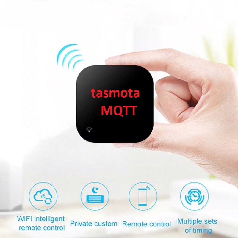 Thiết bị điều khiển hồng ngoại IR dùng fw Tasmota MQTT, có thể làm phản hổi 2 chiều