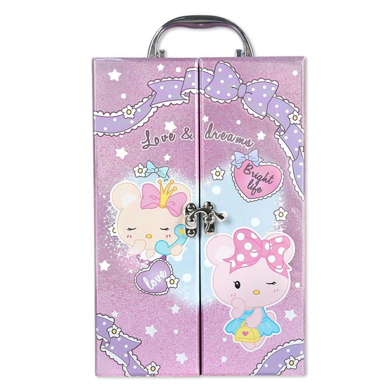 Bộ Đồ Chơi Trang Điểm An Toàn Không Độc Hại Dành Cho Bé Gái