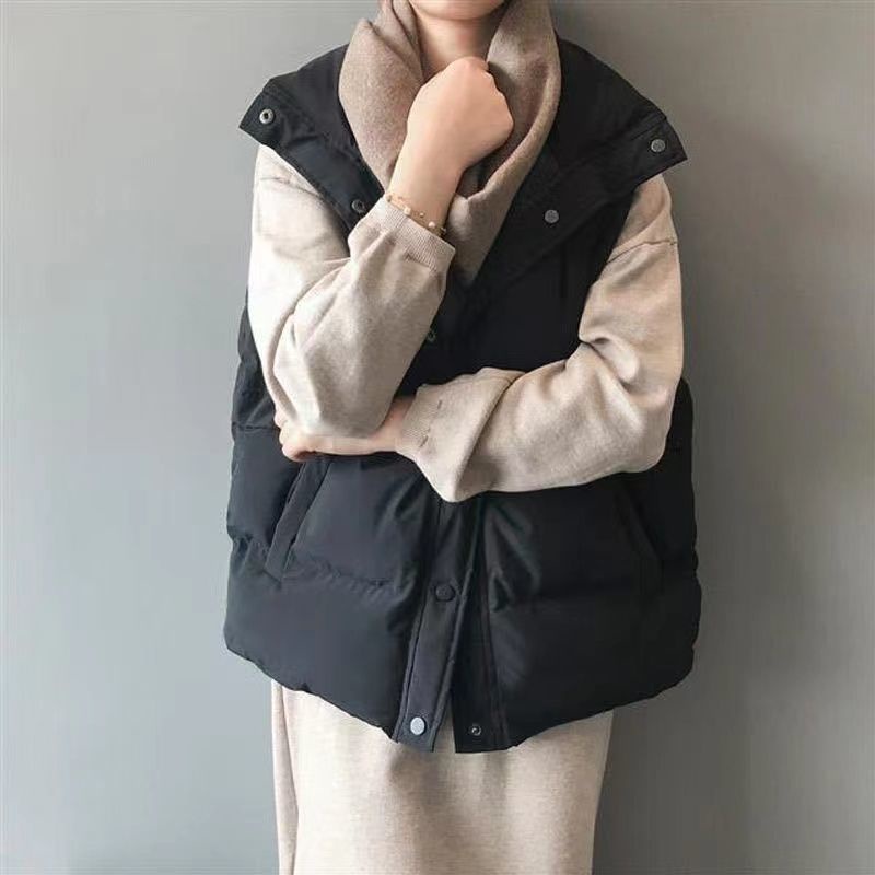 Áo không tay dáng rộng ngắn thiết kế mới thời trang theo phong cách hàn quốc dành cho nữ
 | BigBuy360 - bigbuy360.vn