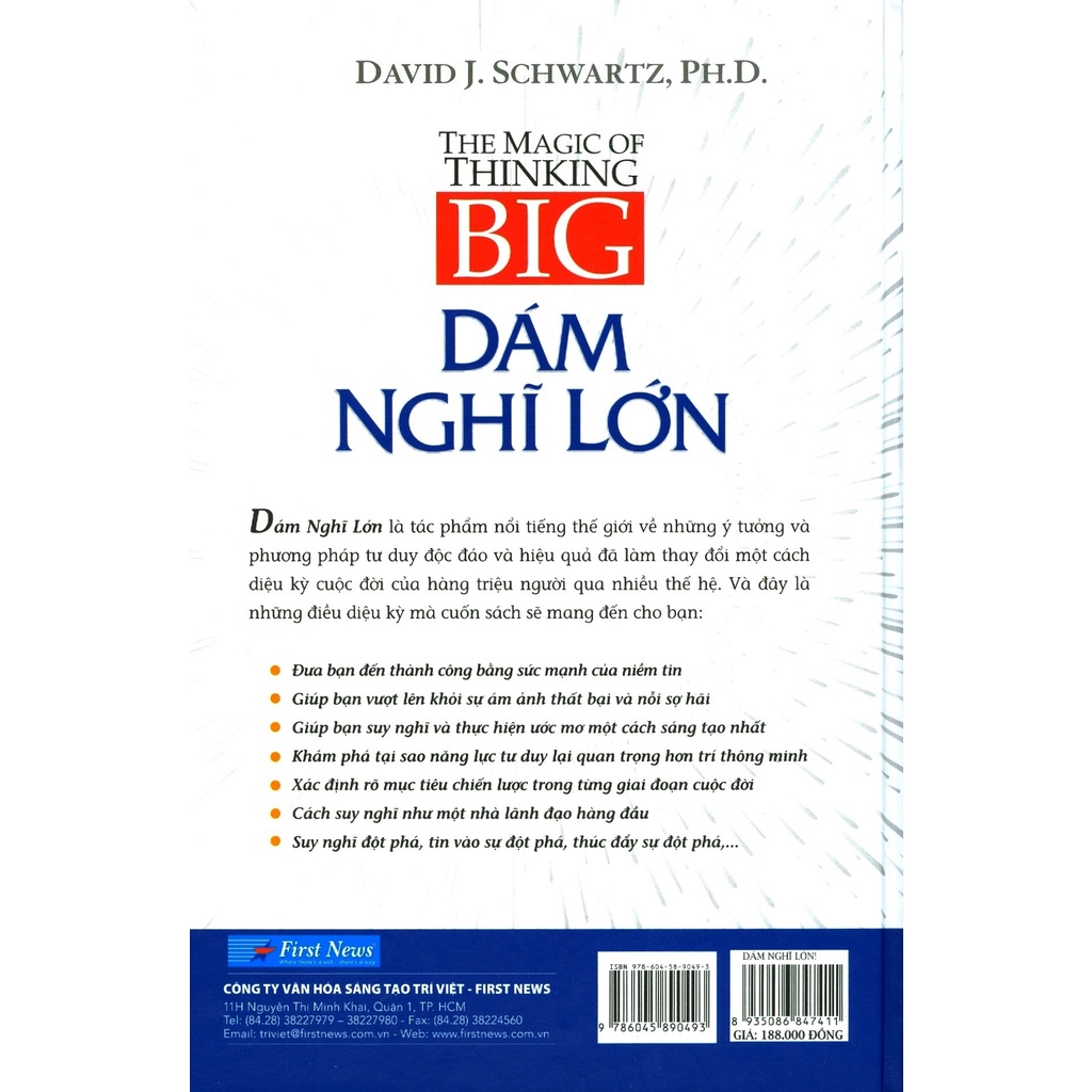 Sách - Dám Nghĩ Lớn (Bìa Cứng)