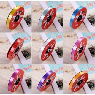 Dây ruy băng nhựa bản 1cm buộc đuôi bóng trang trí