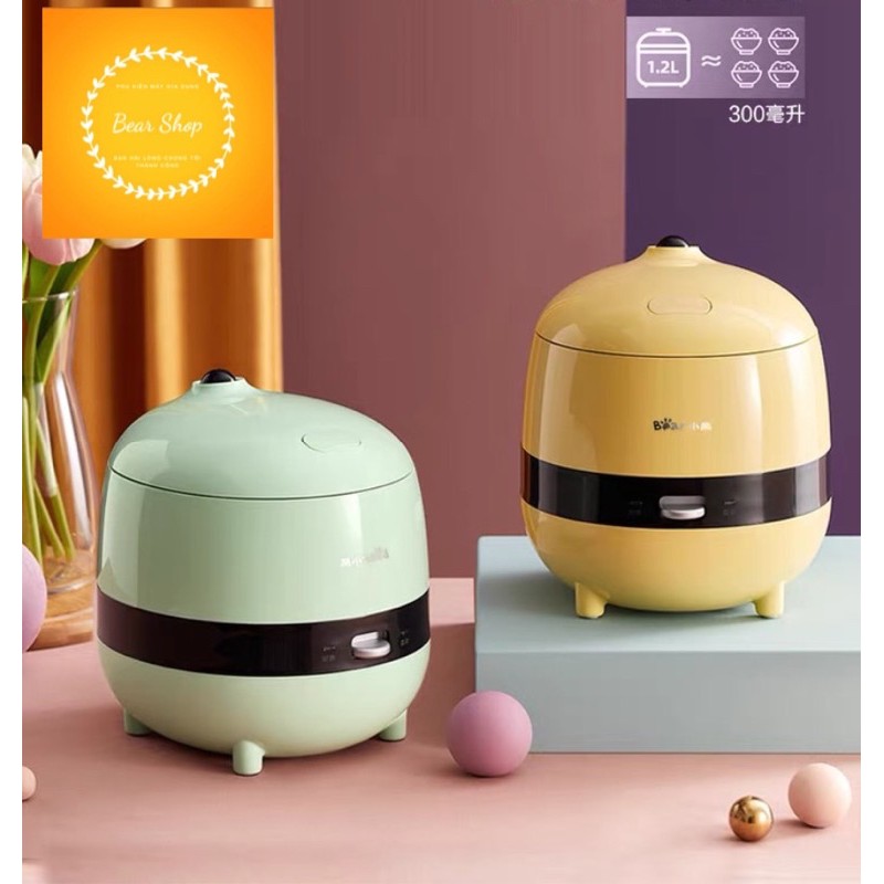 [Hàng nội địa] NỒI CƠM MINI BEAR 1.2L - 2L