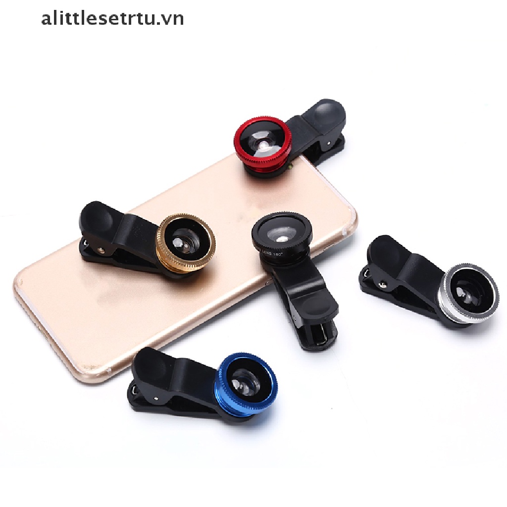 Thấu Kính Macro Góc Rộng 0.67X 3 Trong 1 Dạng Kẹp Tiện Dụng Cho Điện Thoại Di Động