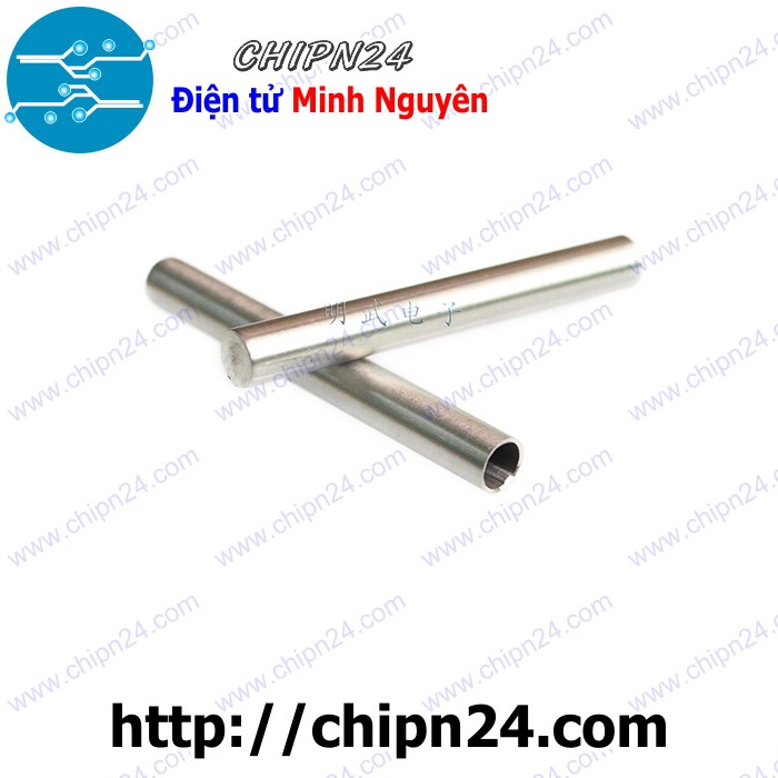 [2 CÁI] Ống thép không rỉ bọc đầu Cảm biến PT100 DS18B20 kích thước 6x50mm