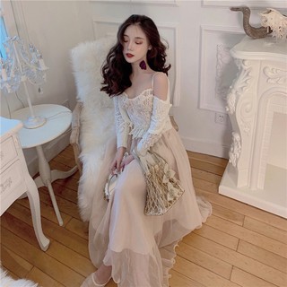 SET Đầm Ren 3 Món Siêu Gợi Cảm