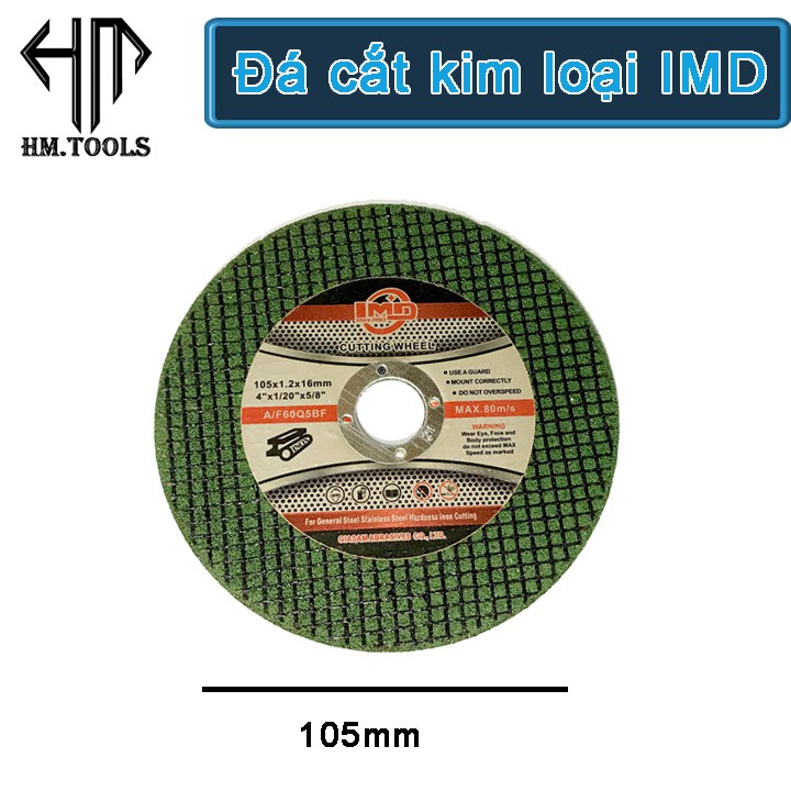 [ Combo 50 Viên ] Đá Cắt Kim Loại IMD - Đá cắt sắt 100mm - Dày 1.2mm