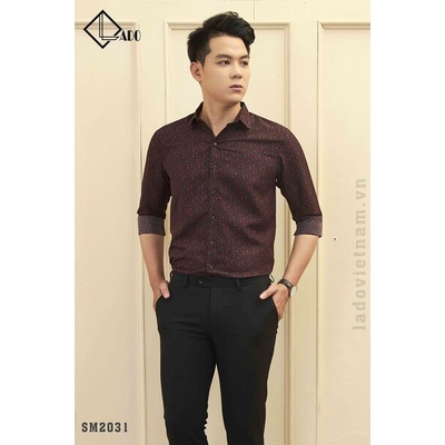 Áo Sơ Mi Hoạ Tiết LADO 2031
