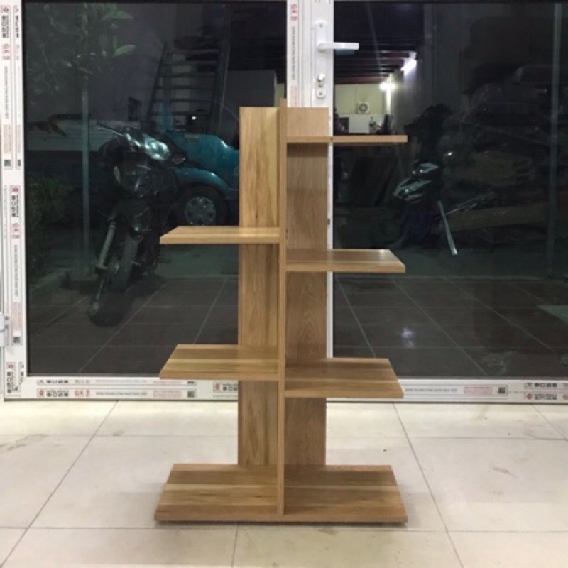 Kệ Sách Vuông 💫 FREESHIP 💫 Kệ Đa Năng 5 Tầng Gỗ MDF Chống Thấm Kèm Ảnh Thật