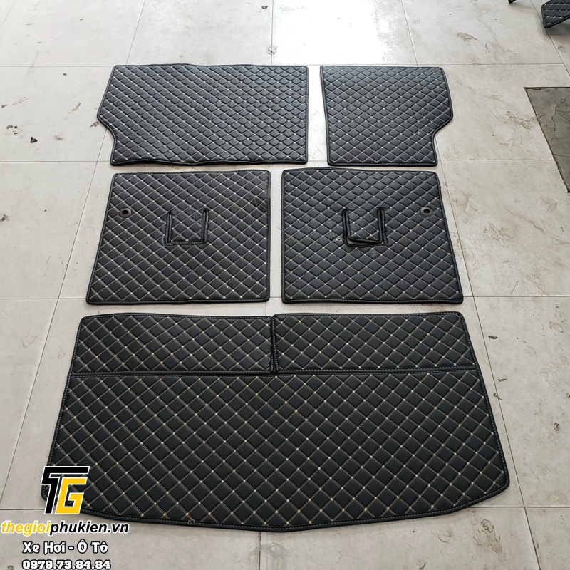 Tấm lót cốp, Ốp lưng da hàng ghế 2, 3 Ford Everest 2023