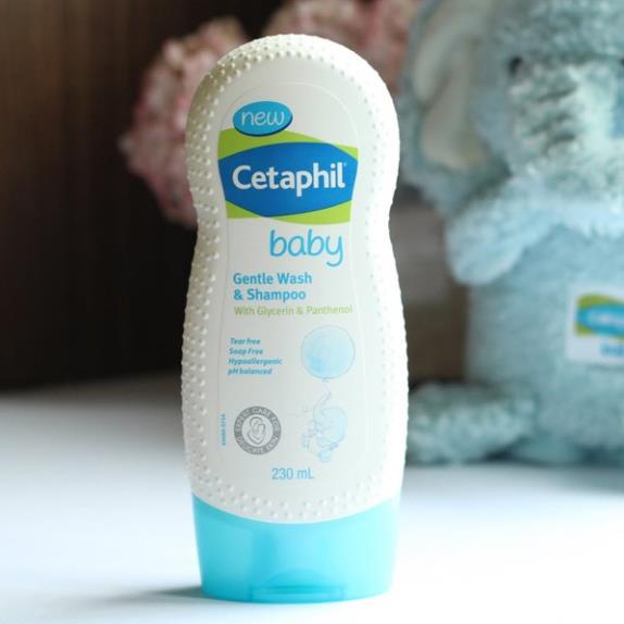 Sữa tắm gội cho bé Cetaphil Baby Gentle Wash &amp; Shampoo 230 ml