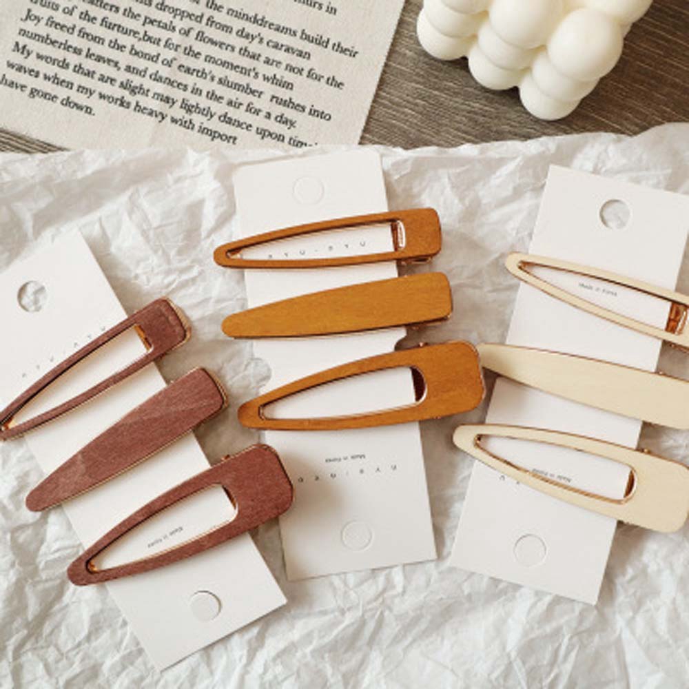 FORBETTER Korea women Vintage Handmade Hollow Hairpins